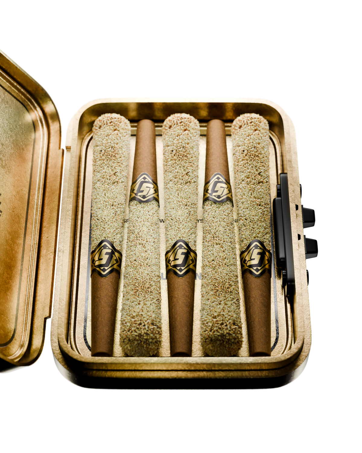 Juiced pack in tin can